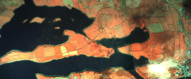 The proposed leachate discharge point will be on the north shore of Rossmore. Photo Marine Institute/Compass Informatics Ltd