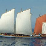 International crew in Genoa overtaking the Dutch team