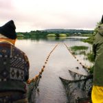 Draft-netting on the Laune Estuary, Kilorglin, Co Kerry. All commercial fishing should be confined to estuaries, not common estuaries. Photo Martin O'Farrell