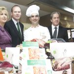 President of Ireland Mary McAleese; Minister for Agriculture, Food and the Marine, Simon Coveney; Michelin star chef, Mario Sandoval and Aidan Cotter, Bord Bia