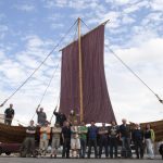 Replica 400ft Viking longboat