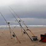 Rods fishing the surf. Photo Brendan Connolly