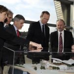 Dr Valerie Cummins; Dr Brendan Murphy; Mark Poland; Minister Simon Coveney; Niall McAuliffe and Prof Tony Lewis