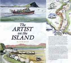 Review artist on an island