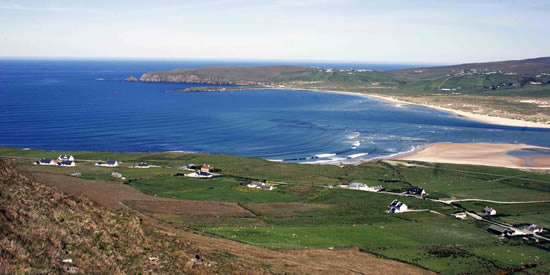 Broadhaven Bay. Failure to apply the Aarhus Convention during the Corrib gas pipeline projected prevented objectors from their rights to take a judicial review of the planning or EPA decisions. Photo Shay Fennelly