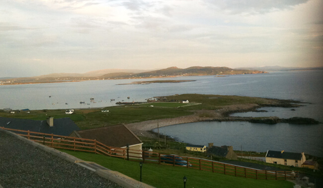 West side looking towards Iniscaorach & Magher. Photo Shirley Gallagher