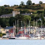 Gathering Cruise yachts at Courtmacsherry. Photo Geraldine Hennigan
