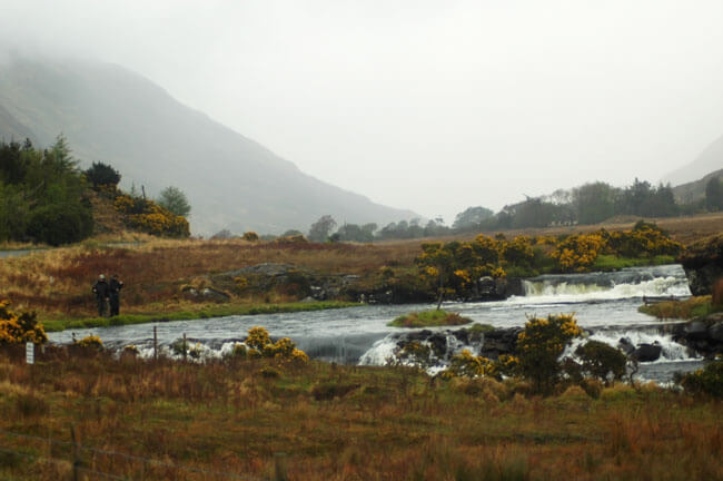 Bundorragha-River, Connemara which opens for angling activity from January 1. Photo Gillian Mills