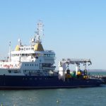 Granuaile lying alongside in Dún Laoghaire Harbour, Co Dublin. Photo Gillian Mills