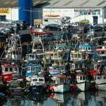 Inshore vessels of less than 15m such as the Dunmore East fleet will be required to carry automated, float-free EPIRBs from March 3, 2014. Photo Gillian Mills