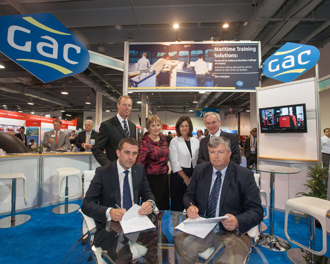 NMCI GTSS signs landmark training agreement
