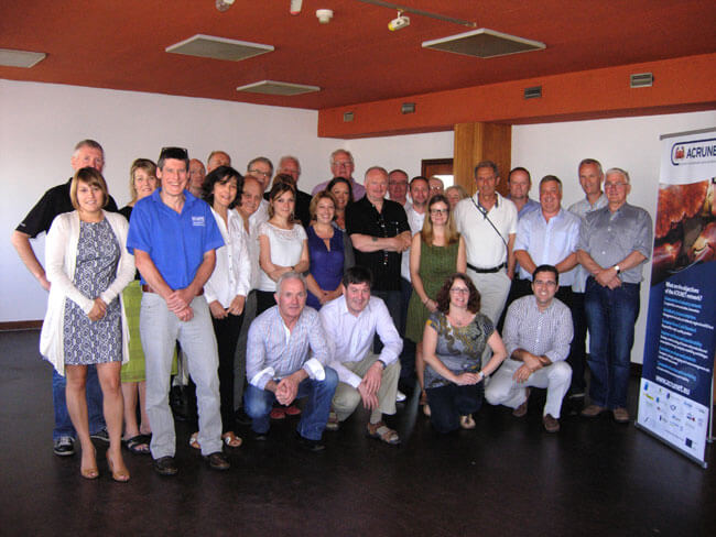 Partners at the 6th ACRUNET meeting in Lisbon, June 2014