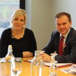 Fisheries Minister Michelle ONeill met with DEFRA Fisheries Minister George Eustice MPt