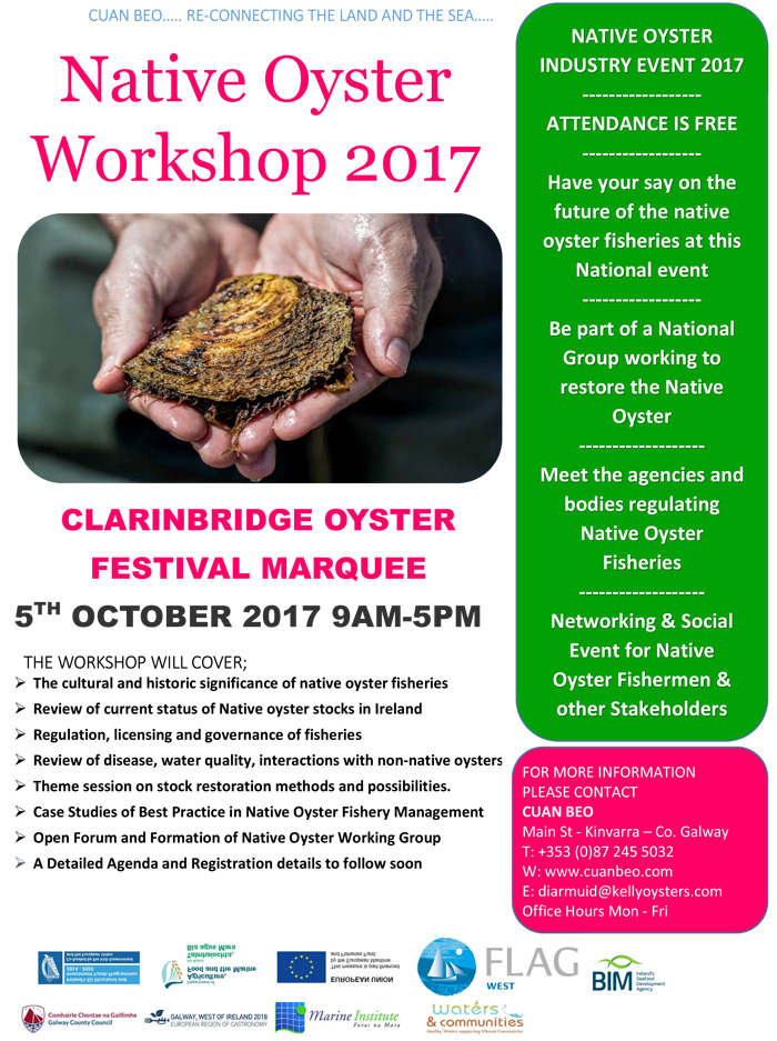 Native Oyster Workshop 2017